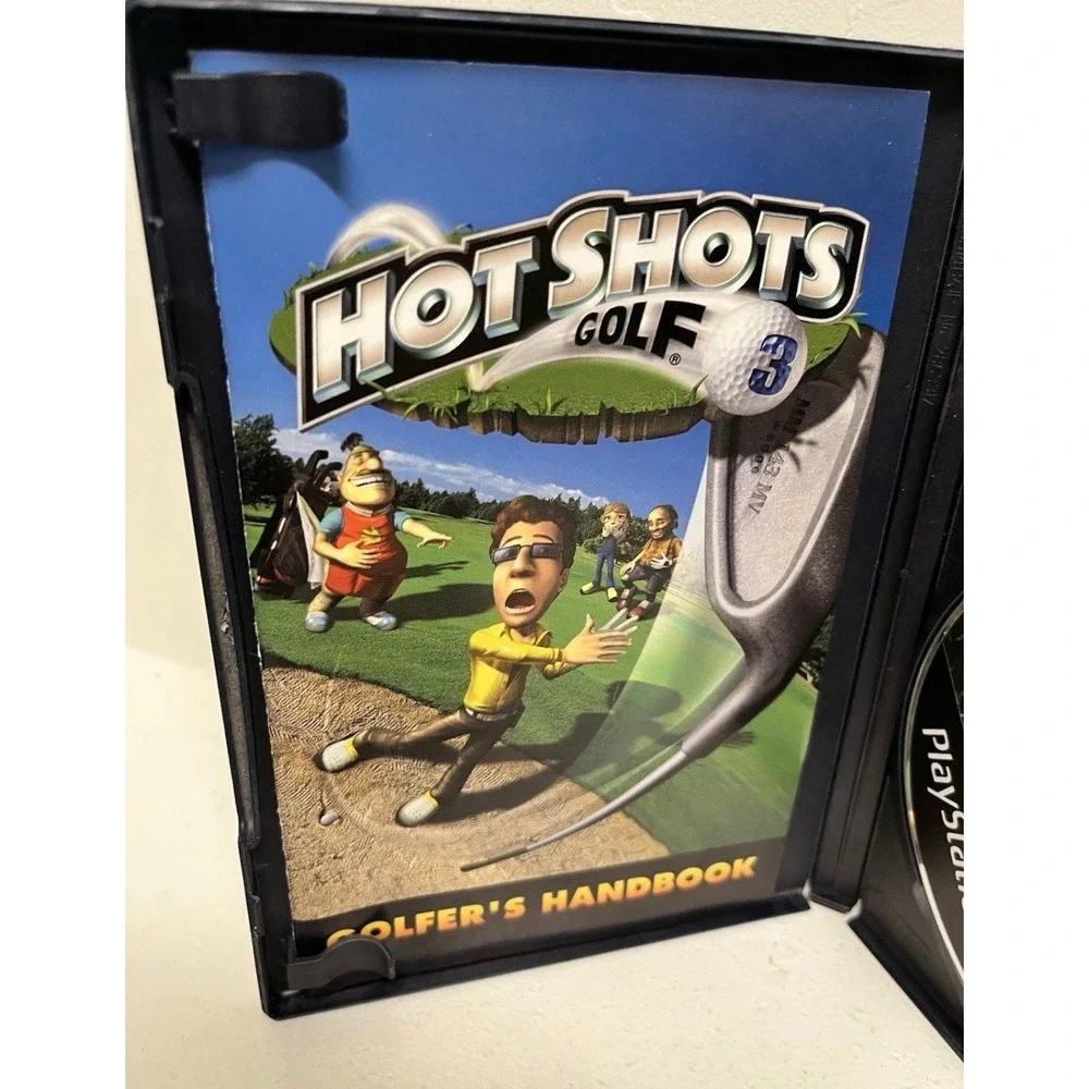Hot Shots Golf 3 Playstation PS2 Black Label Complete Clean CIB Manual